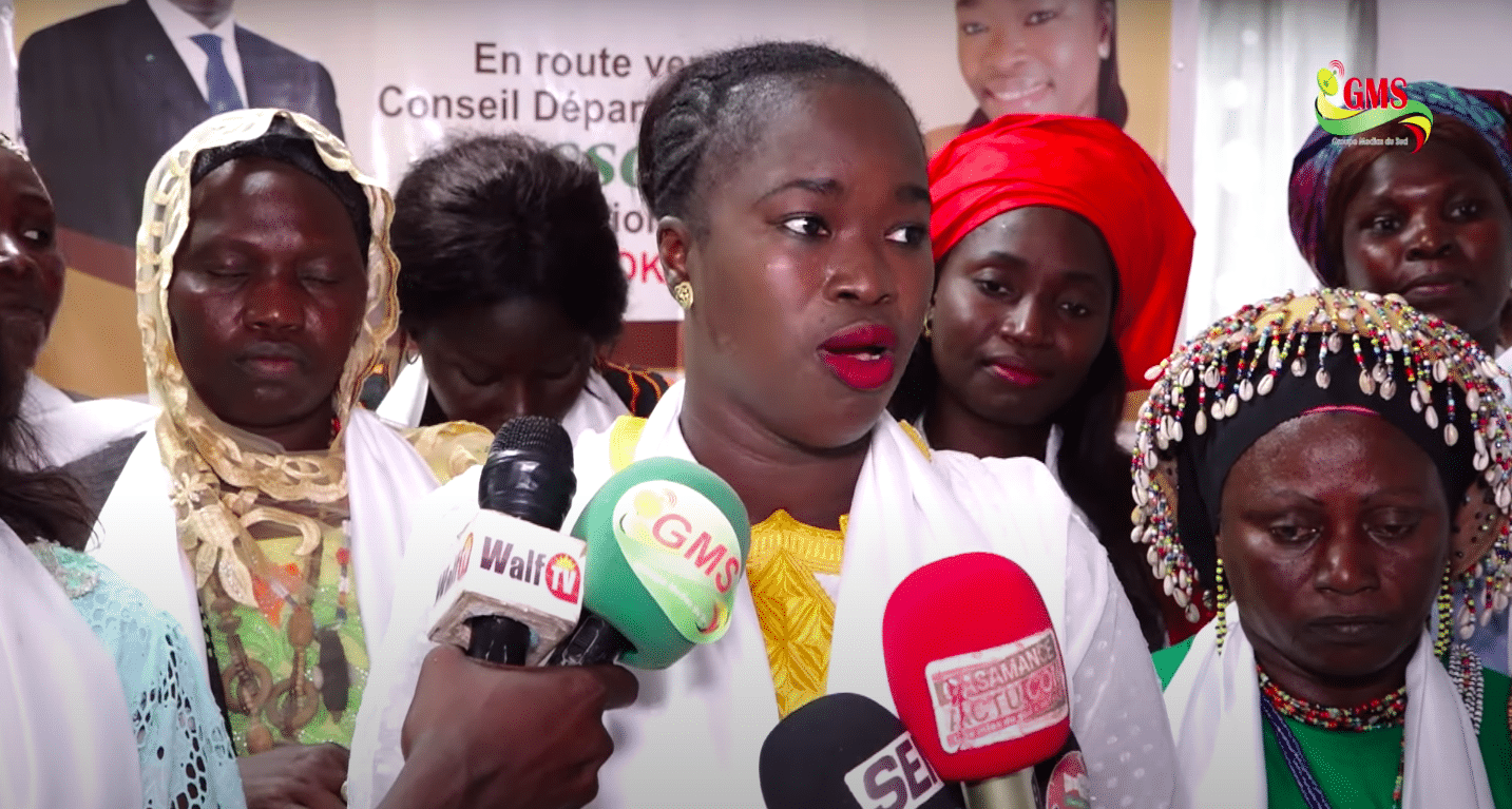 (Vidéo) Locales 2022 à Oussouye : Dieynaba Goudiaby sonne la "révolution" et pose sa candidature