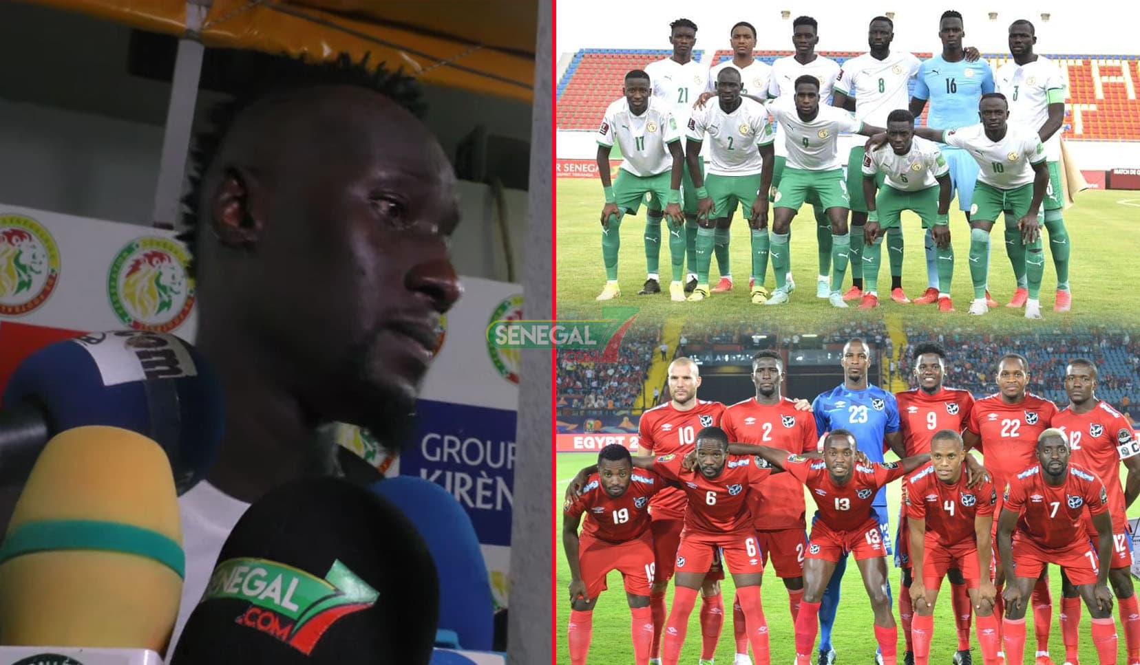 (Vidéo) Sénégal vs Namibie : Famara Diédhiou prévient "Attention Namibie c'est un gros morceau"