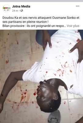Urgent : Sonko attaqué par des nervis en pleine réunion