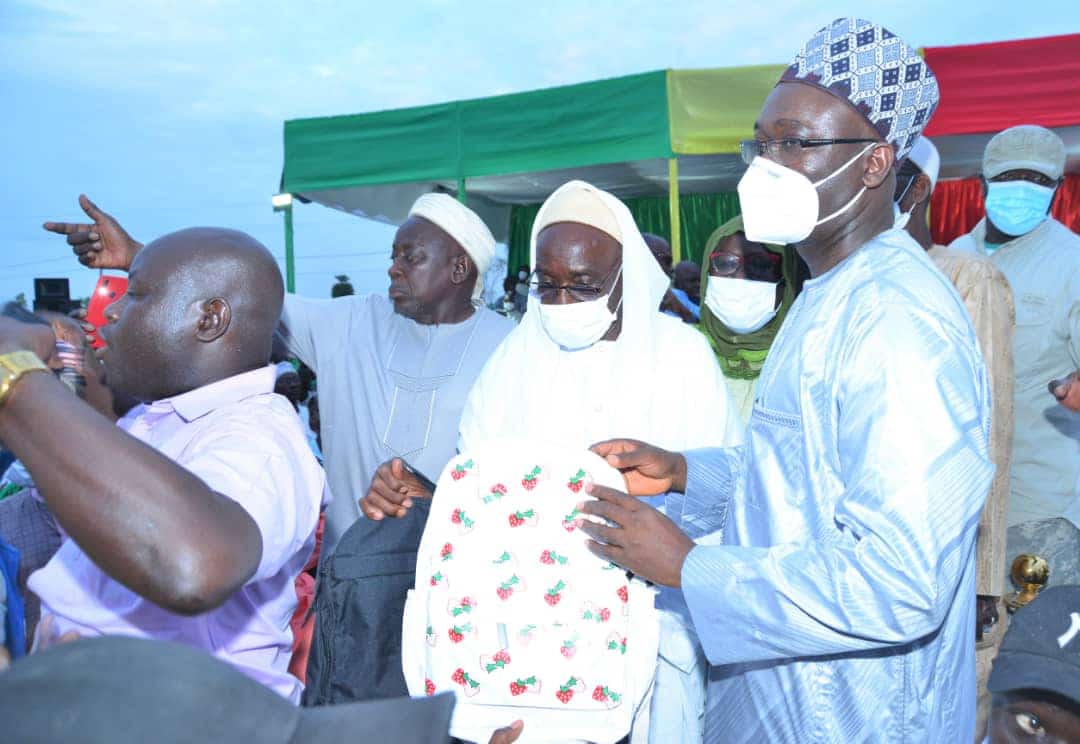 Kabatoki : Papa Mademba Biteye casque fort pour l’éducation, la santé et le sport, dans son fief