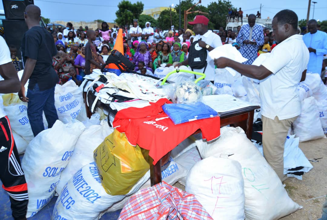 Kabatoki : Papa Mademba Biteye casque fort pour l’éducation, la santé et le sport, dans son fief