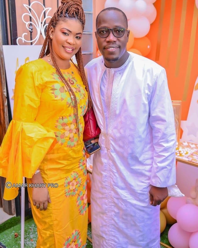 (13 photos) : Mamadou Mouhamed Ndiaye et son épouse baptisent leur fille