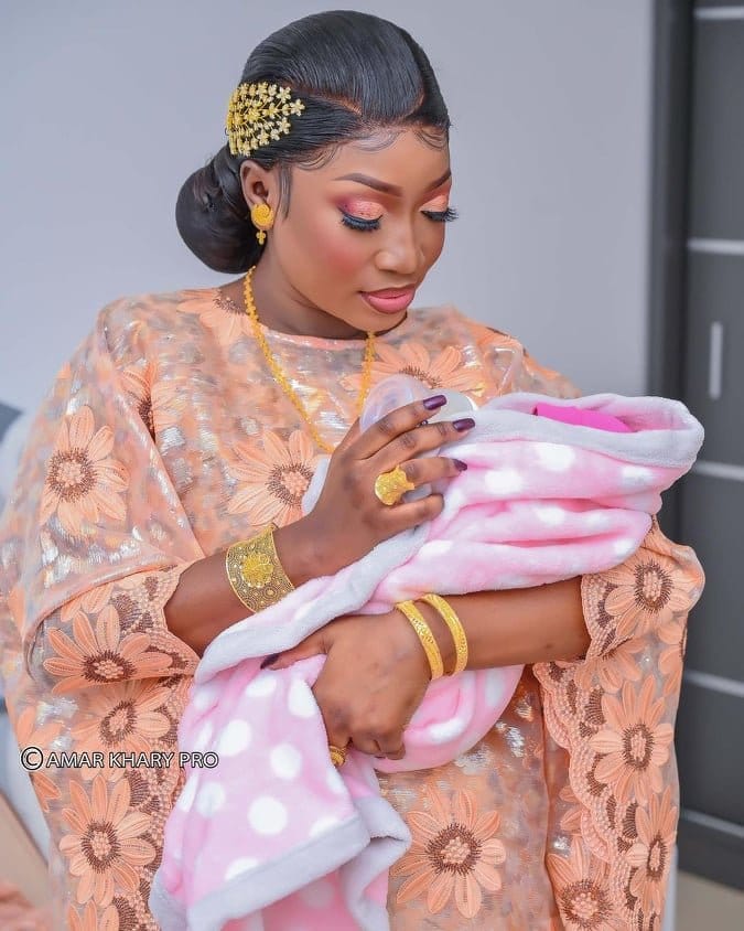 (13 photos) : Mamadou Mouhamed Ndiaye et son épouse baptisent leur fille