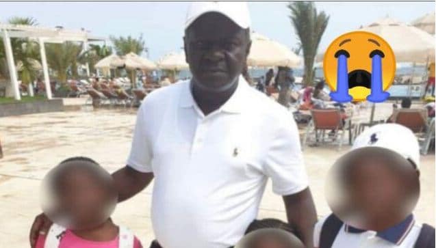 (Photos) Triste: Voici famille du Dr Pala Paye en compagnie de ses enfants qu’il a tµé avant de se sµicid£r