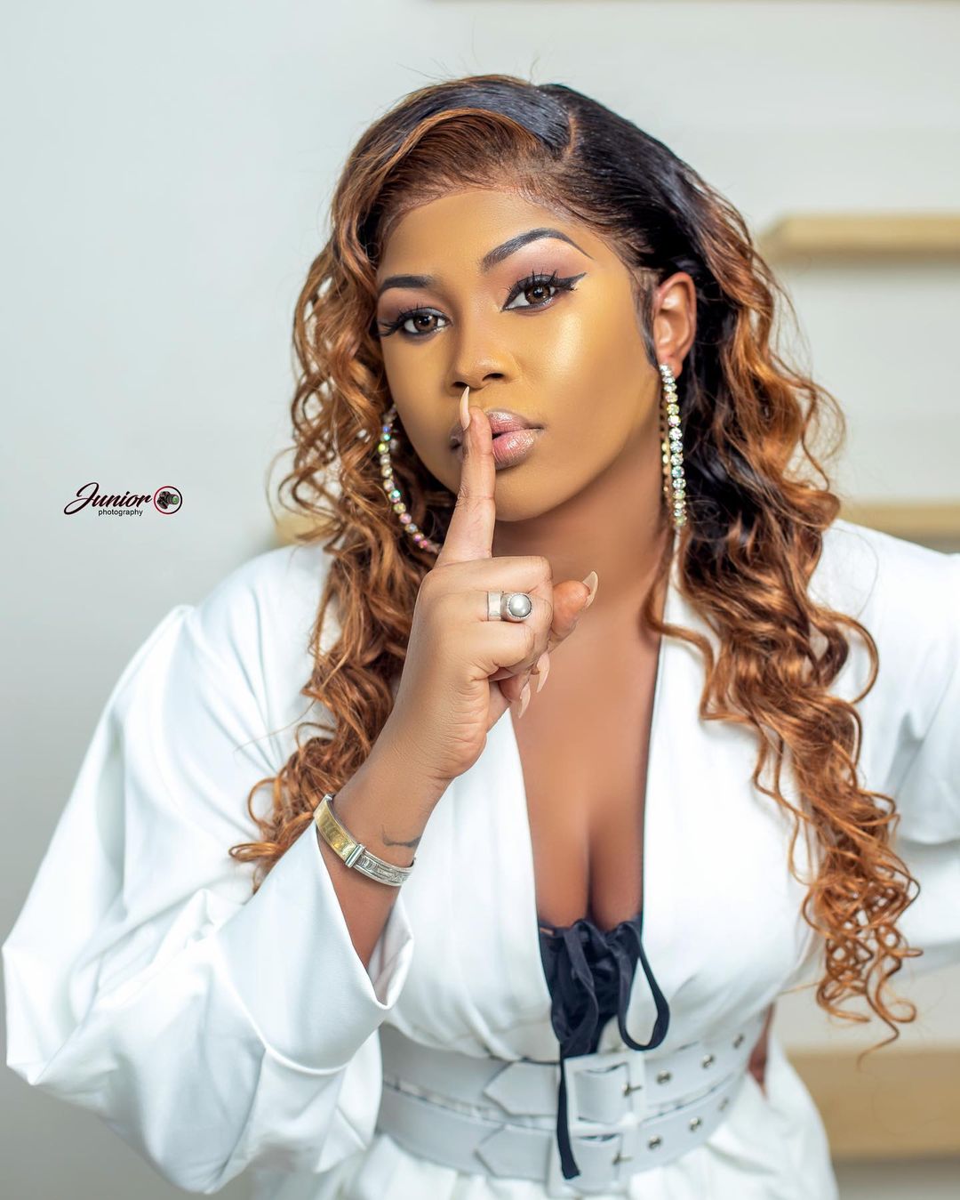 (12 Photos) Toute ravissante dans sa tenue, Marichou surprend ses followers