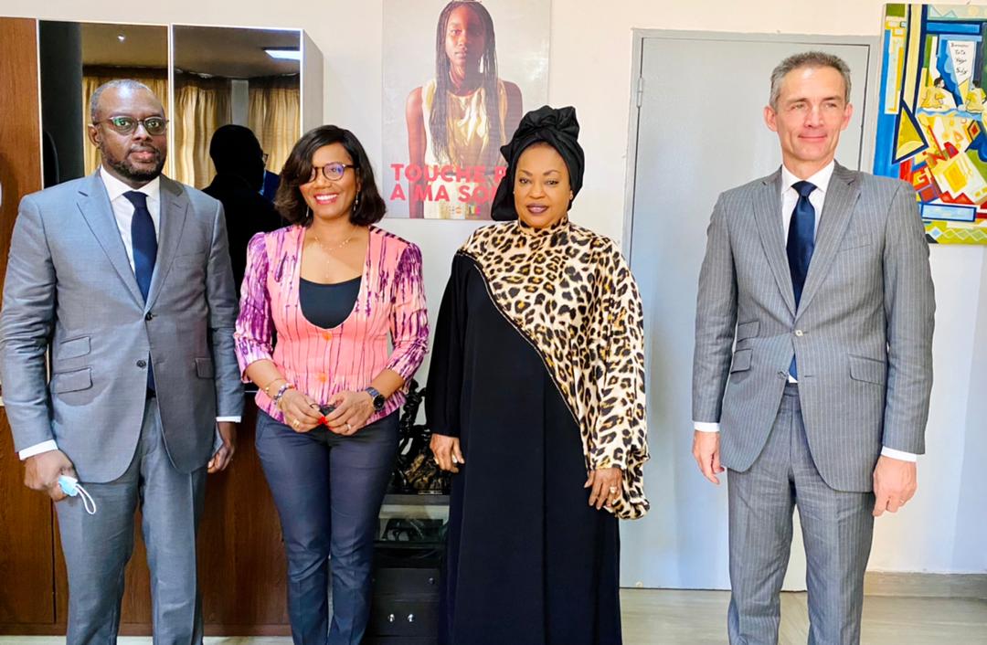 Statut des femmes : Ndèye Sali Diop Dieng reçoit son homologue Madame Elisabeth MORENO