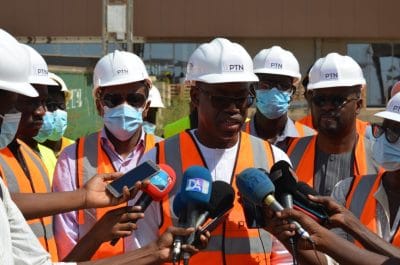 Parc des Technologies Numériques (PTN) : Le ministre Yankoba Diattara a visité le chantier, les travaux effectués à 80 %