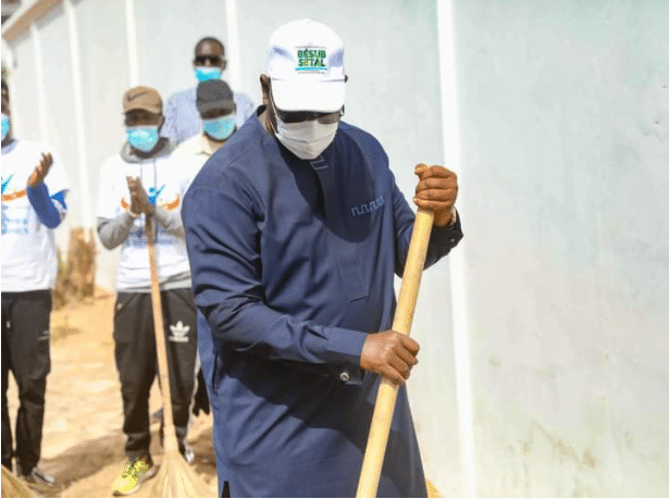 Relance du « Cleaning day »,ce samedi : Le Chef de l’Etat donne le ton