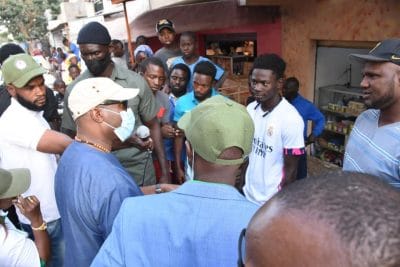 (Photos) Rue par rue, quartiers par quartiers... Barthelemy Dias part à la rencontre des Dakarois...