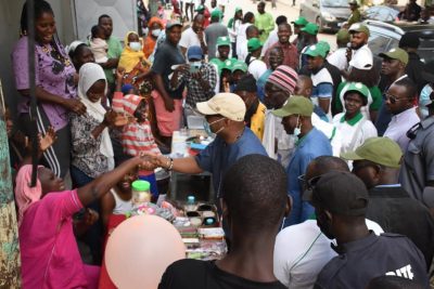 (Photos) Rue par rue, quartiers par quartiers... Barthelemy Dias part à la rencontre des Dakarois...