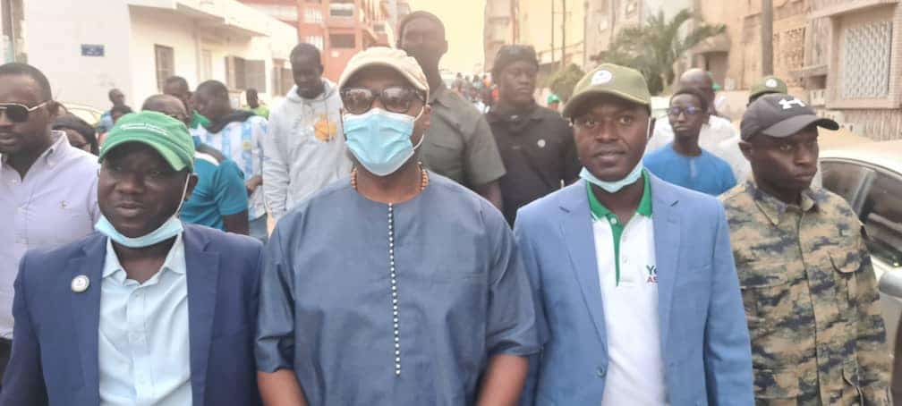 (Photos) Rue par rue, quartiers par quartiers... Barthelemy Dias part à la rencontre des Dakarois...