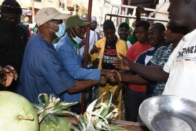 (Photos) Rue par rue, quartiers par quartiers... Barthelemy Dias part à la rencontre des Dakarois...