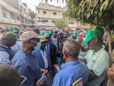 (Photos) Rue par rue, quartiers par quartiers... Barthelemy Dias part à la rencontre des Dakarois...