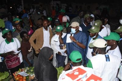 (Photos) Rue par rue, quartiers par quartiers... Barthelemy Dias part à la rencontre des Dakarois...