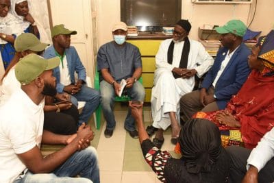 (Photos) Rue par rue, quartiers par quartiers... Barthelemy Dias part à la rencontre des Dakarois...