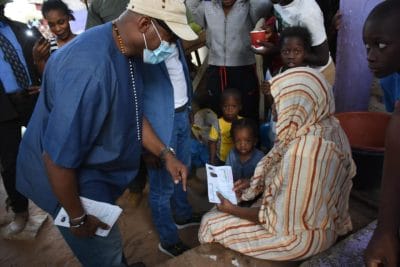 (Photos) Rue par rue, quartiers par quartiers... Barthelemy Dias part à la rencontre des Dakarois...
