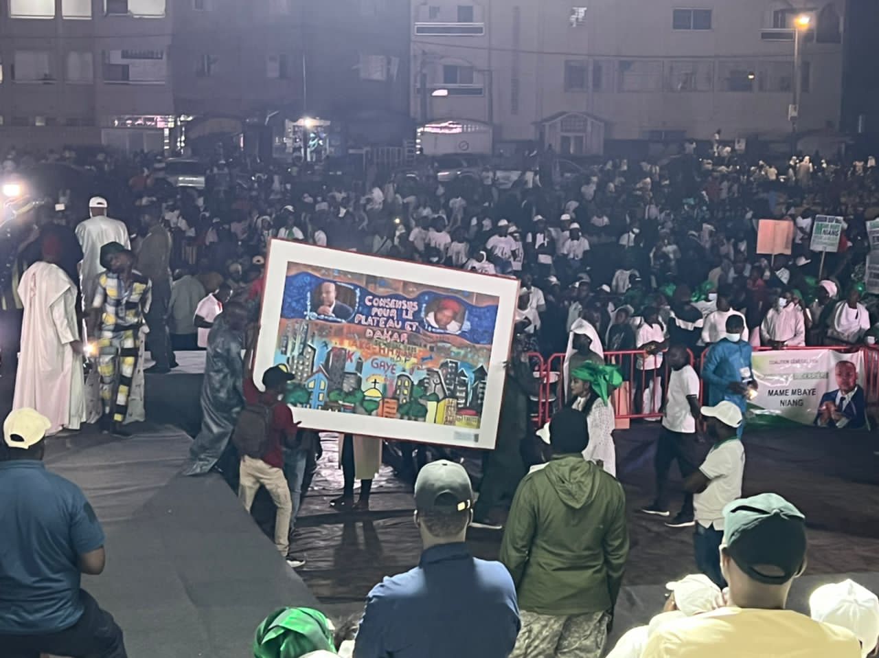 (Photos) Grand Yoff: Mame Mbaye Niang réussit le pari de la mobilisation