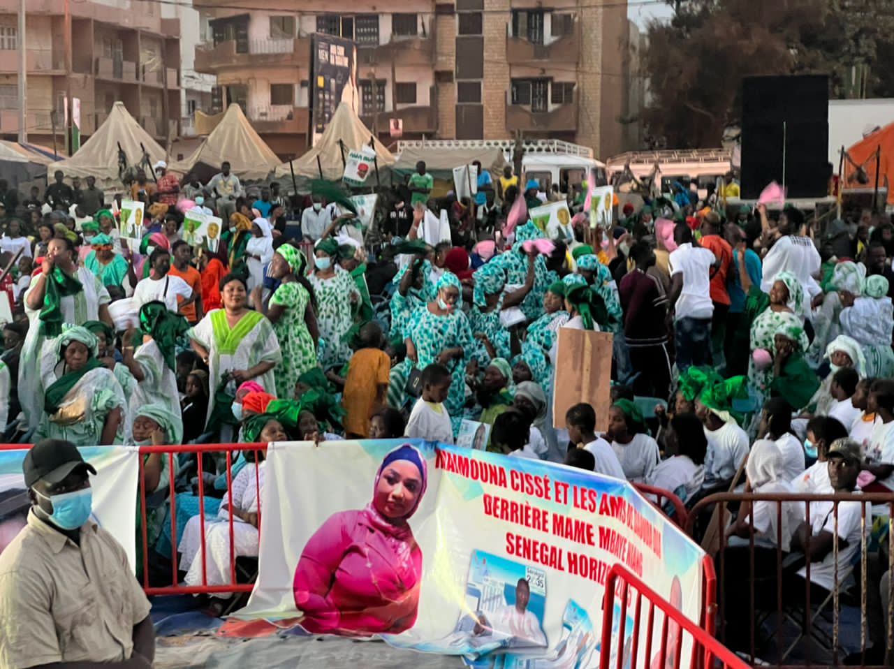 (Photos) Grand Yoff: Mame Mbaye Niang réussit le pari de la mobilisation
