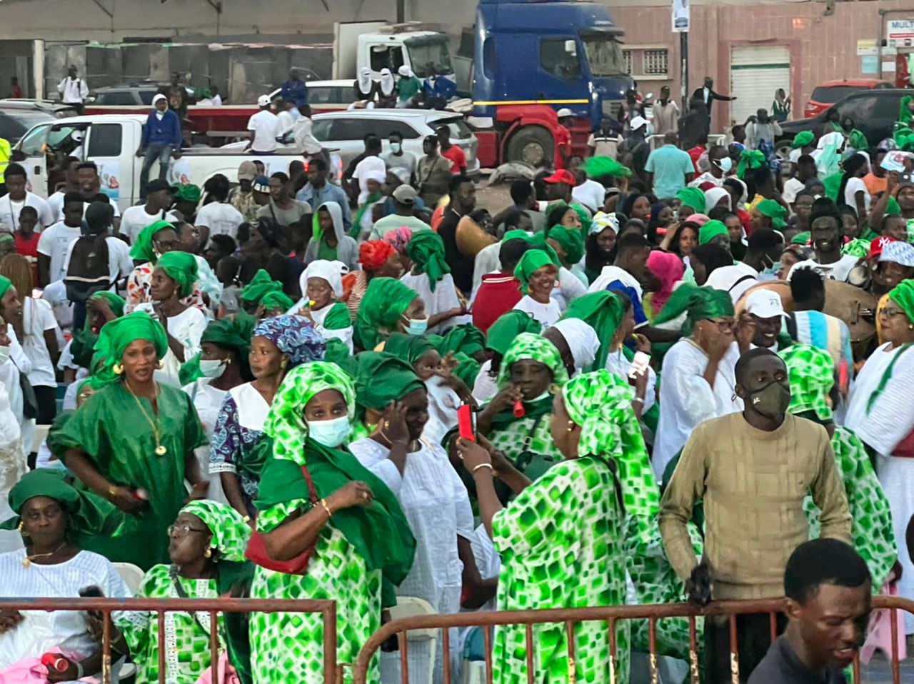 (Photos) Grand Yoff: Mame Mbaye Niang réussit le pari de la mobilisation