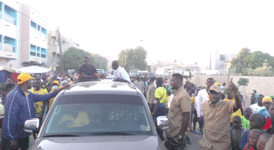 (Photos) Vainqueur des locales à Tivaouane : Demba Diop Sy a tenu une caravane de remerciement