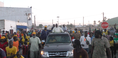 (Photos) Vainqueur des locales à Tivaouane : Demba Diop Sy a tenu une caravane de remerciement
