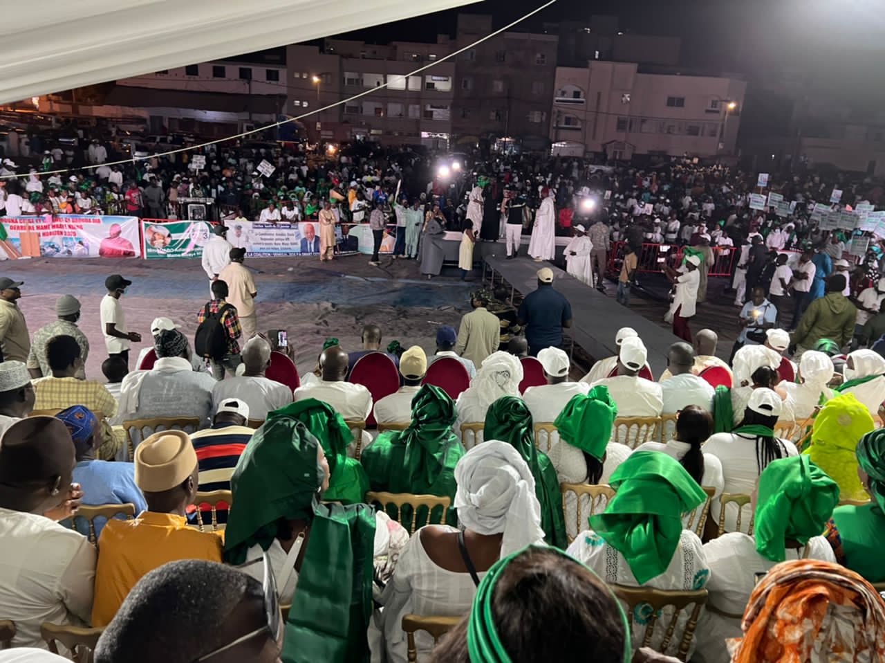 (Photos) Grand Yoff: Mame Mbaye Niang réussit le pari de la mobilisation