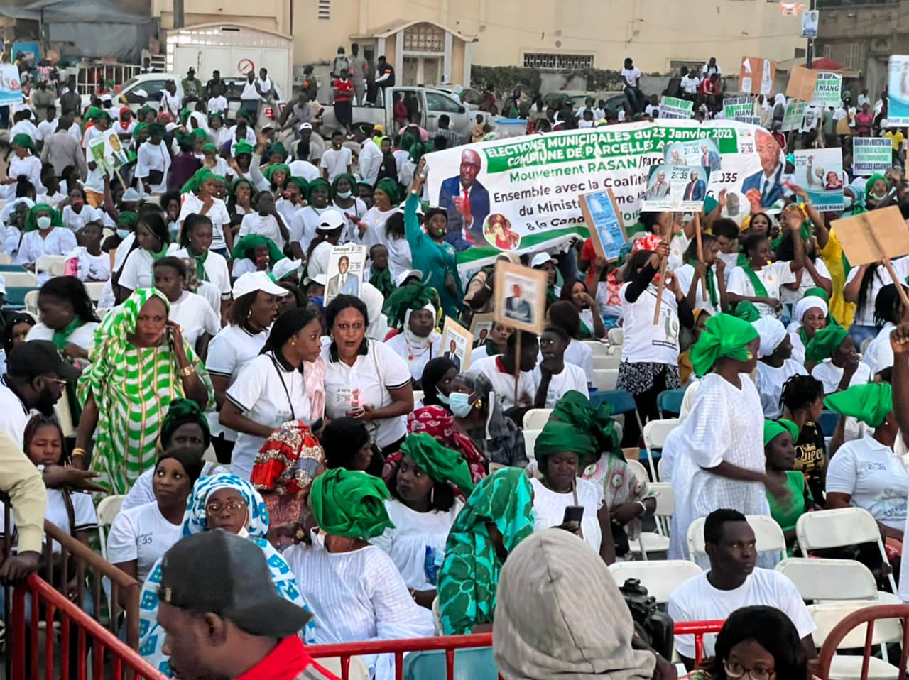 (Photos) Grand Yoff: Mame Mbaye Niang réussit le pari de la mobilisation