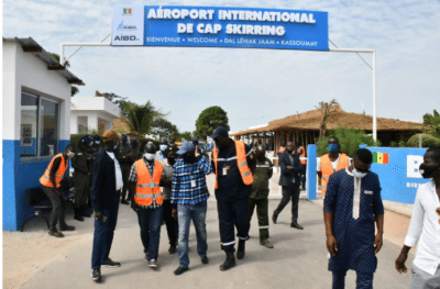 Doudou Ka en visite a l’aéroport de Cap Skirring : « Nous allons maintenir le cap de la qualité »