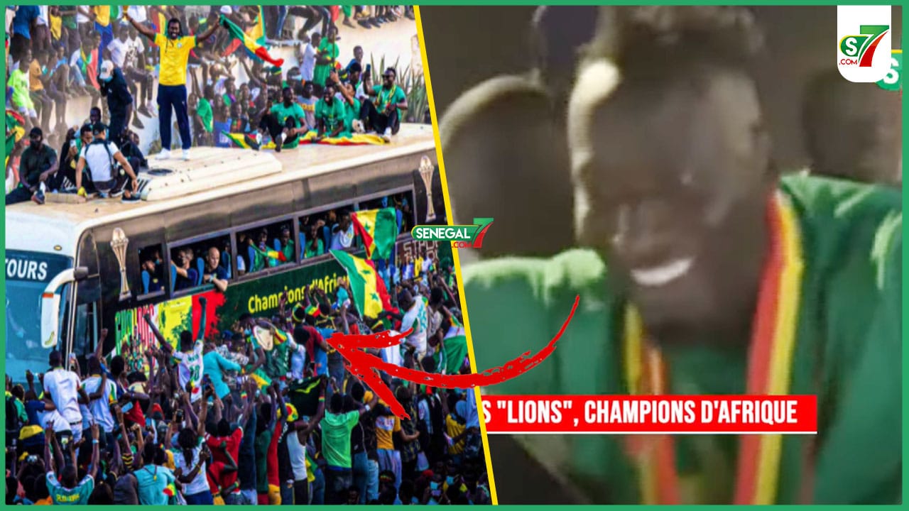 Champions d’Afrique 2021 : Les images incroyables de l’accueil des Lions à Dakar, du jamais vu