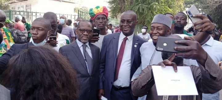 Arrét sur image : Wallu Sénégal s'est joint au Sargal des Lions au Palais