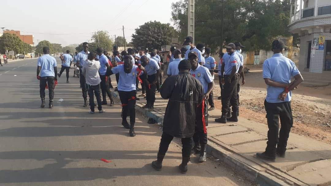 Kolda : Les ASP descendent dans la rue malgré l'interdiction de la marche du Frapp (4 Photos)