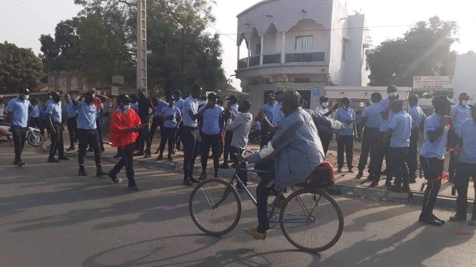 Kolda : Les ASP descendent dans la rue malgré l'interdiction de la marche du Frapp (4 Photos)