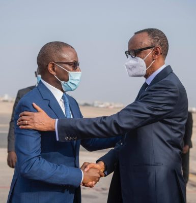 Inauguration stade Abdoulaye Wade : Le président du Rwanda Paul Kagamé débarque à Dakar (Photos)