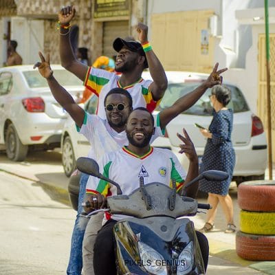 (Photos) Revivez l’accueil triomphal que la jeunesse a réservé aux Champions d’Afrique