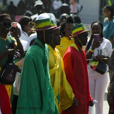 (Photos) Revivez l’accueil triomphal que la jeunesse a réservé aux Champions d’Afrique