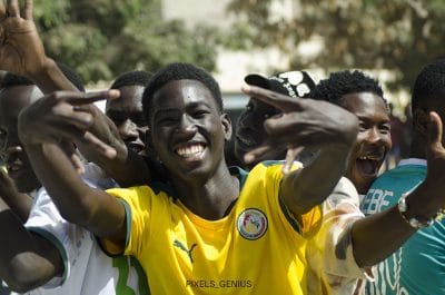 (Photos) Revivez l’accueil triomphal que la jeunesse a réservé aux Champions d’Afrique