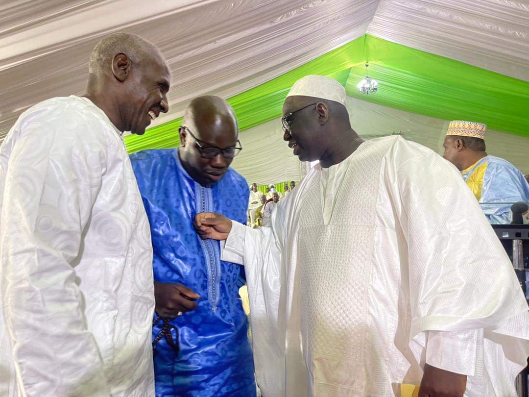 (Photos) Quand Ahmed Aidara et Aliou Sall se retrouvent à Guédiawaye