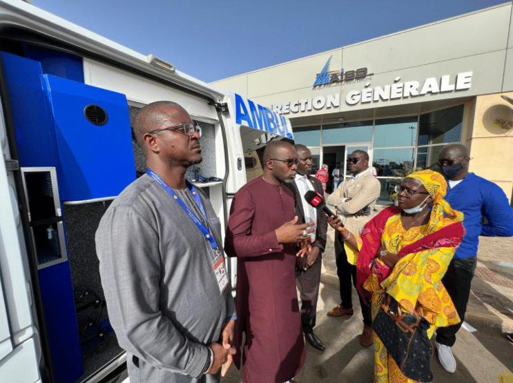 AIBD : L’Aibd dote le Contrôle sanitaire aux frontières d’une ambulance