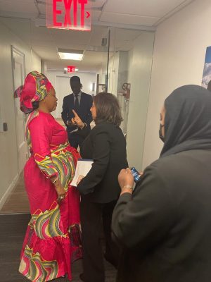 New York : Le Ministre Ndeye Saly Diop Dieng rencontre Sima Bahous, Directrice exécutive de l'ONU Femmes