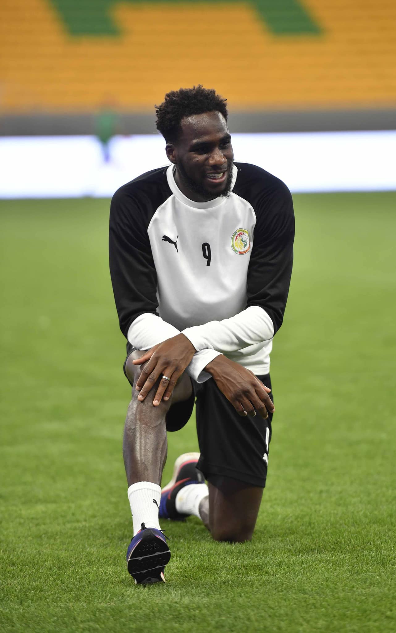 Photos : Première séance d’entraînement des Lions au Stade Abdoulaye Wade