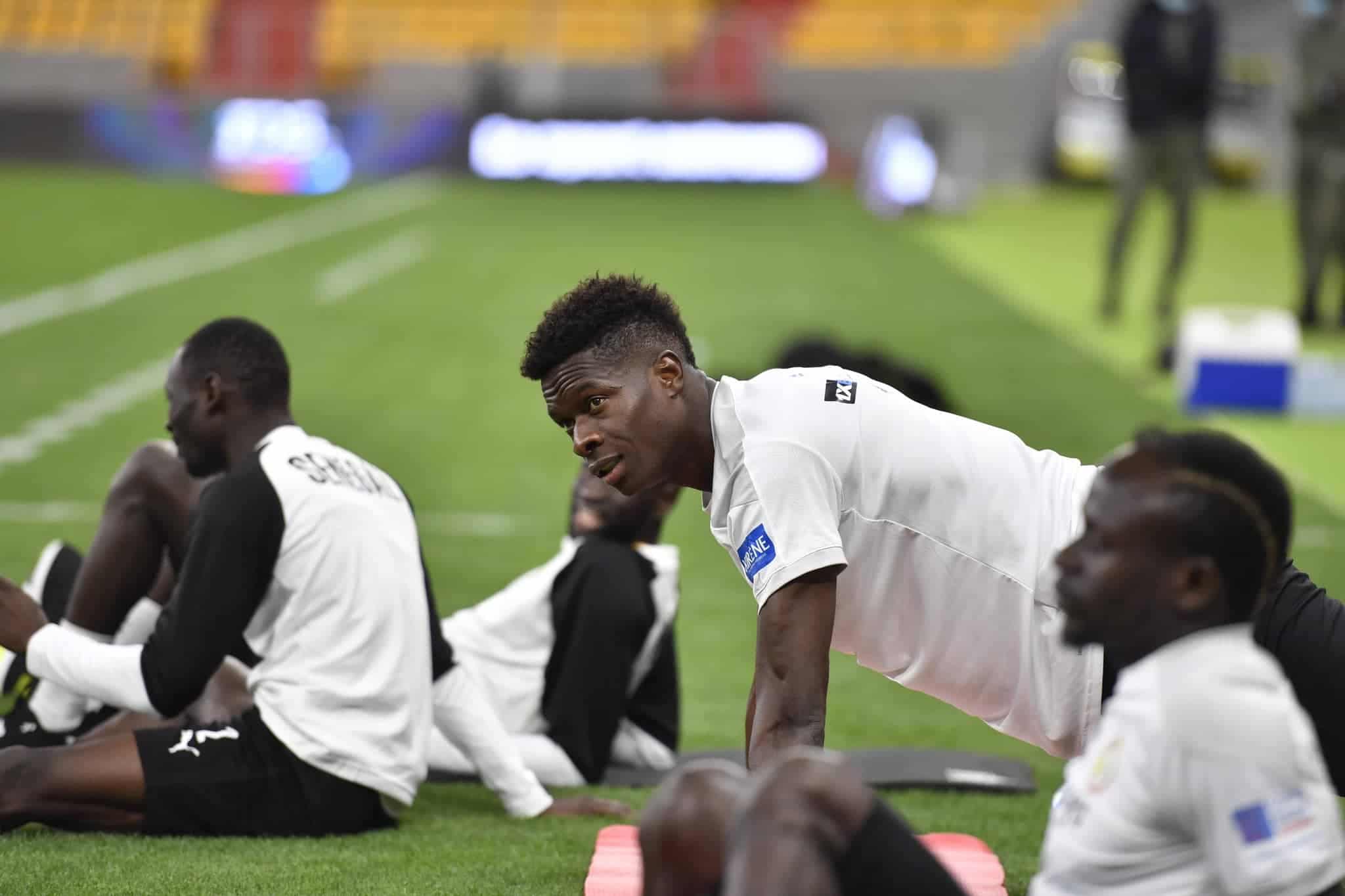 Photos : Première séance d’entraînement des Lions au Stade Abdoulaye Wade