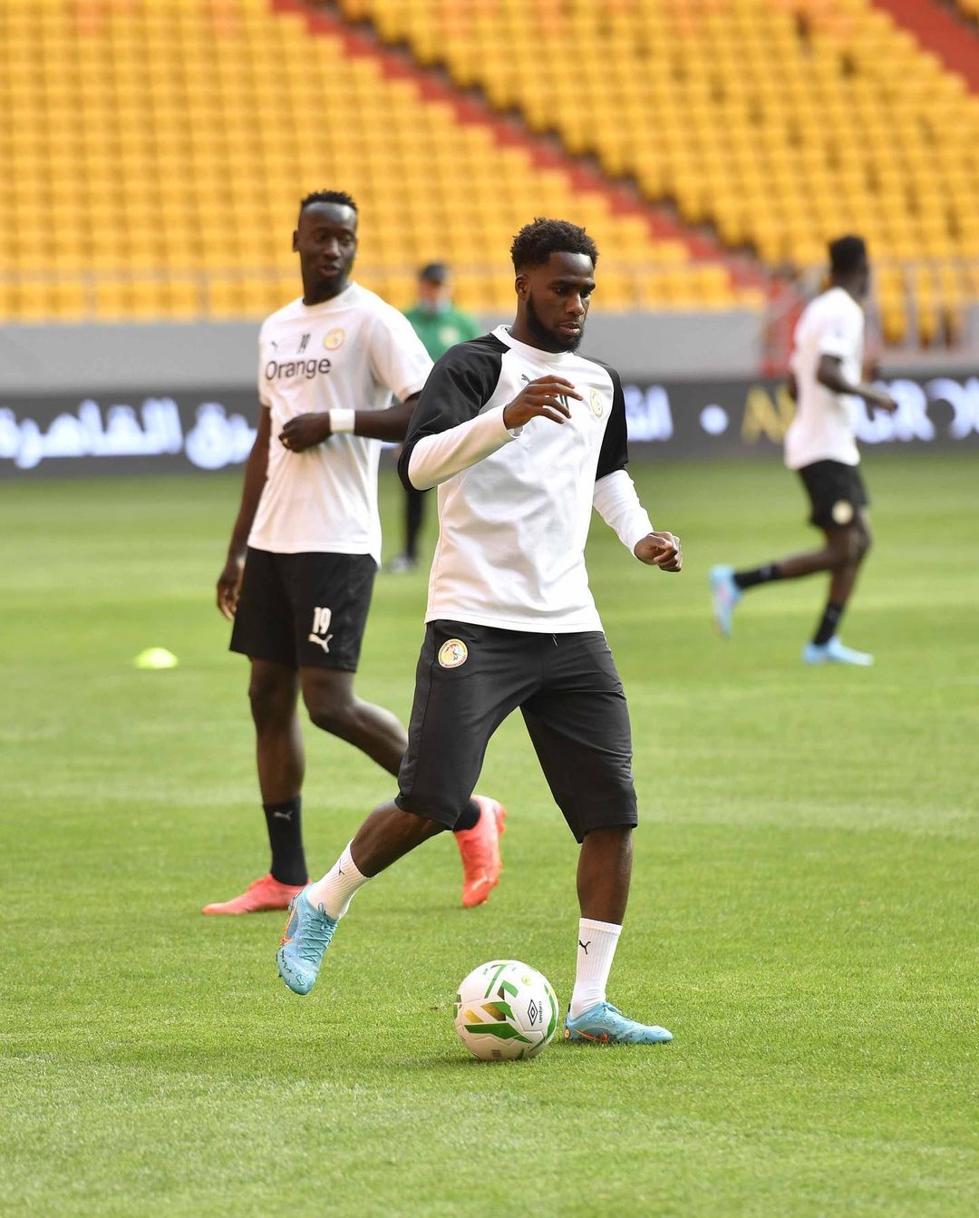 (Photos) Sénégal vs Egypte: Regardez la dernière séance d’entraînement des Lions au stade Abdoulaye Wade de Diamniadio