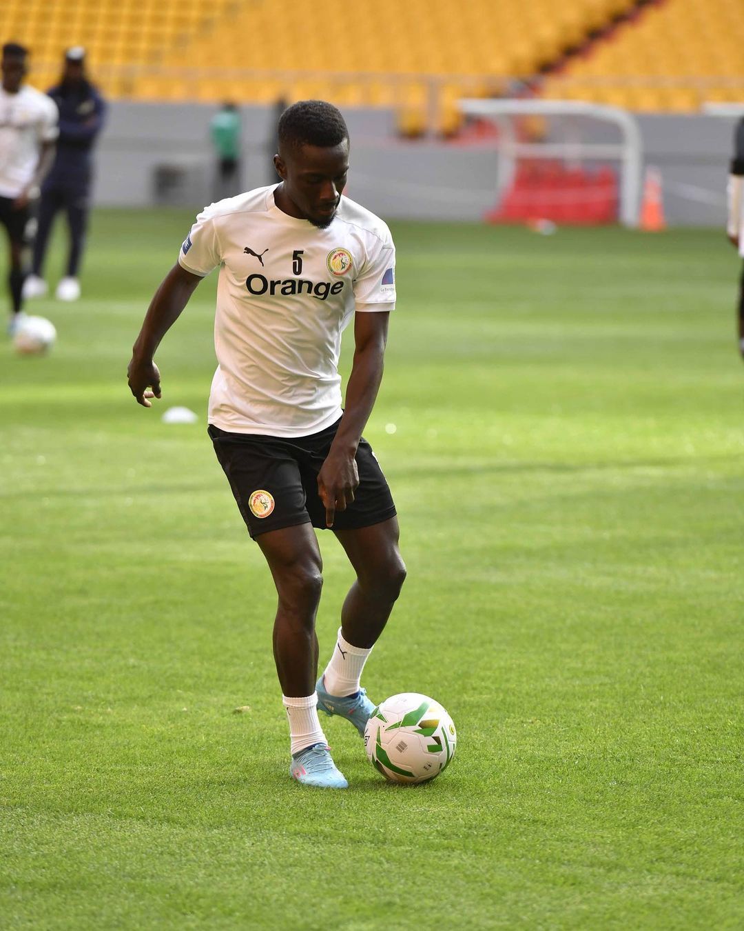 (Photos) Sénégal vs Egypte: Regardez la dernière séance d’entraînement des Lions au stade Abdoulaye Wade de Diamniadio