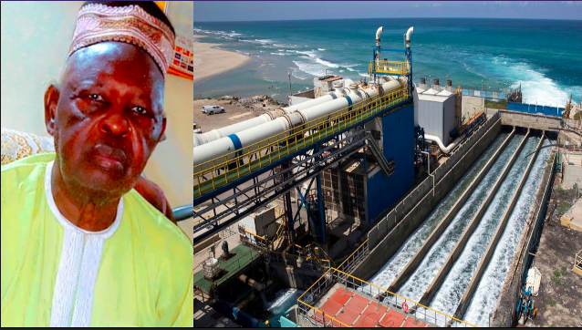 Projet d'usine de dessalement d'eau de mer : Gor Mack Diouf dénonce un hold up de son oeuvre par l'État