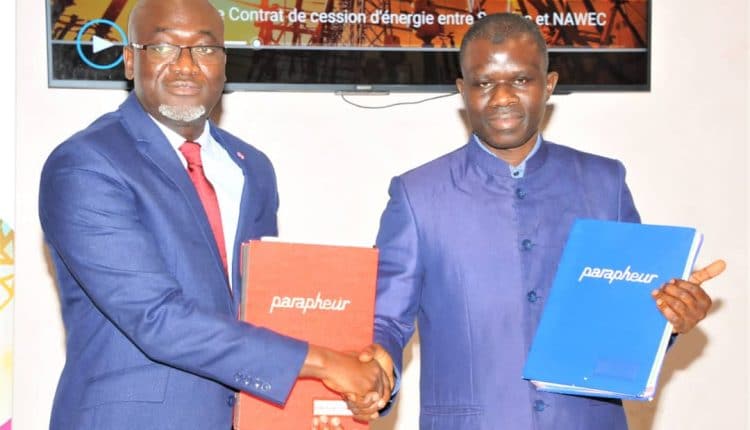 Travaux d’interconnexion OMVG : Signature d'un contrat de cession d'énergie de 30MW entre Senelec et NAWEC