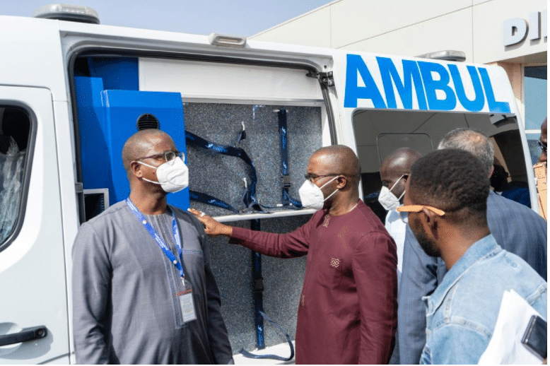 AIBD : L’Aibd dote le Contrôle sanitaire aux frontières d’une ambulance