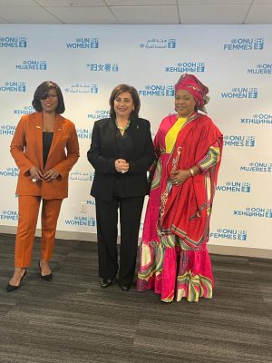 New York : Le Ministre Ndeye Saly Diop Dieng rencontre Sima Bahous, Directrice exécutive de l'ONU Femmes