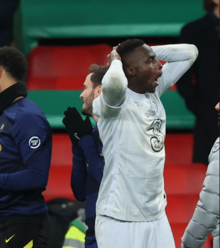 (Photos) Regardez la réaction d’Edouard Mendy après le tir au but manqué de Képa