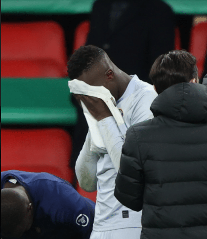 (Photos) Regardez la réaction d’Edouard Mendy après le tir au but manqué de Képa