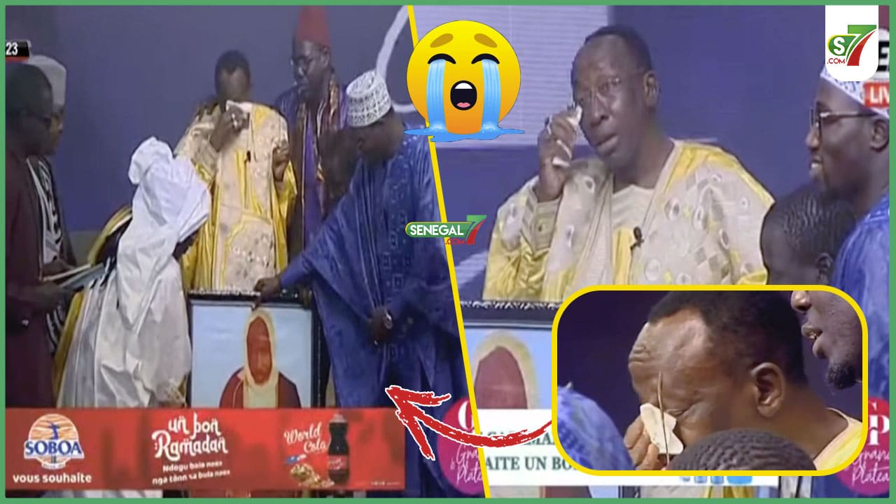 (Vidéo) GP: la surprise qui fait pleurer Mbaye Pekh en direct "Serigne Mourtalla Mbacké Limma Déffal"